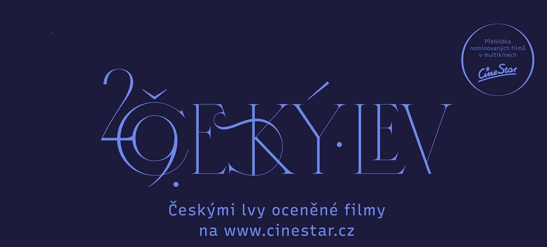 Český lev v kinech CineStar Český lev v kinech CineStar