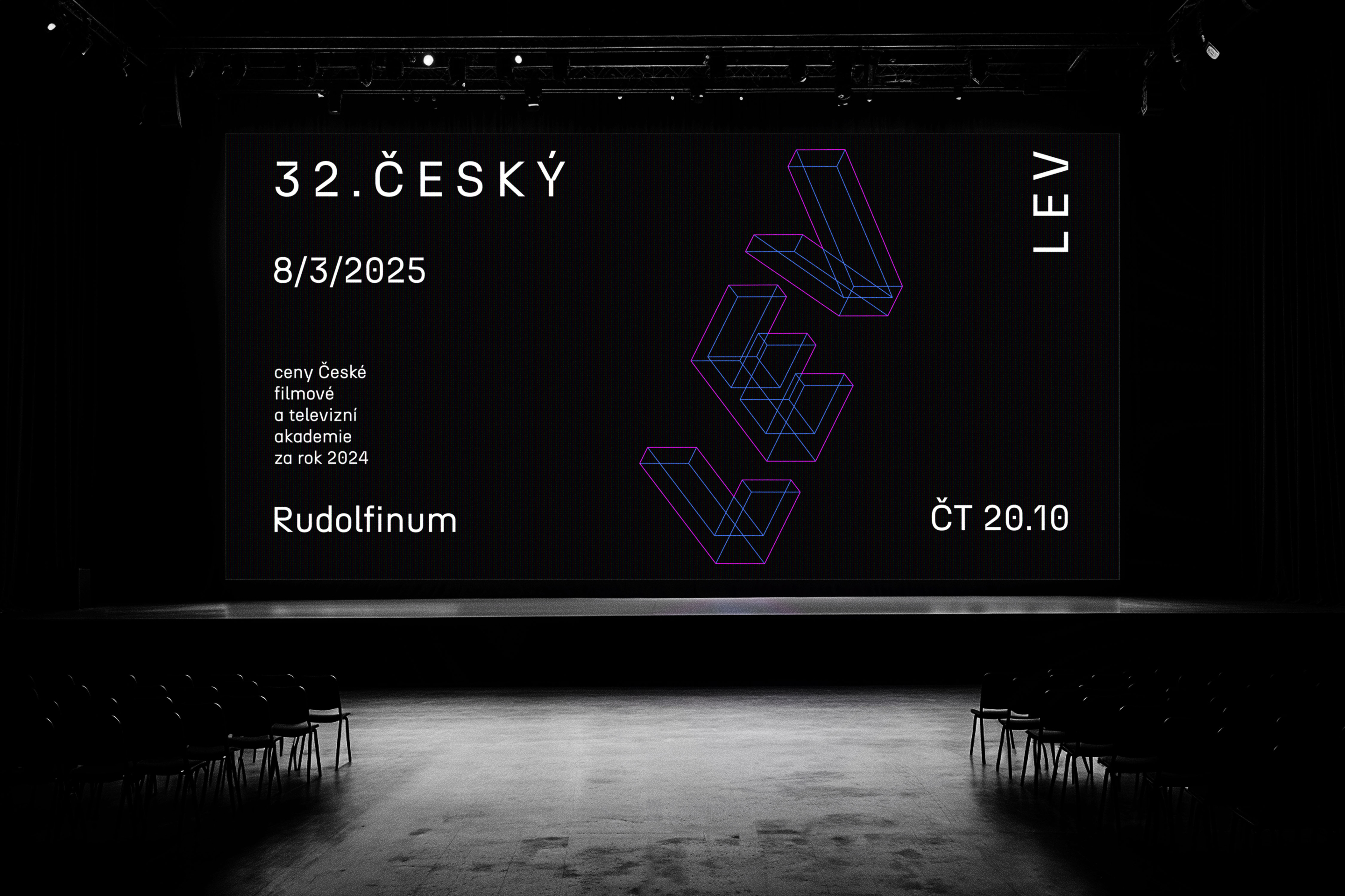 ČFTA - Letošní vizuál Českého lva si hraje s iluzemi a optickým klamem - 4 ČFTA - Letošní vizuál Českého lva si hraje s iluzemi a optickým klamem - 4